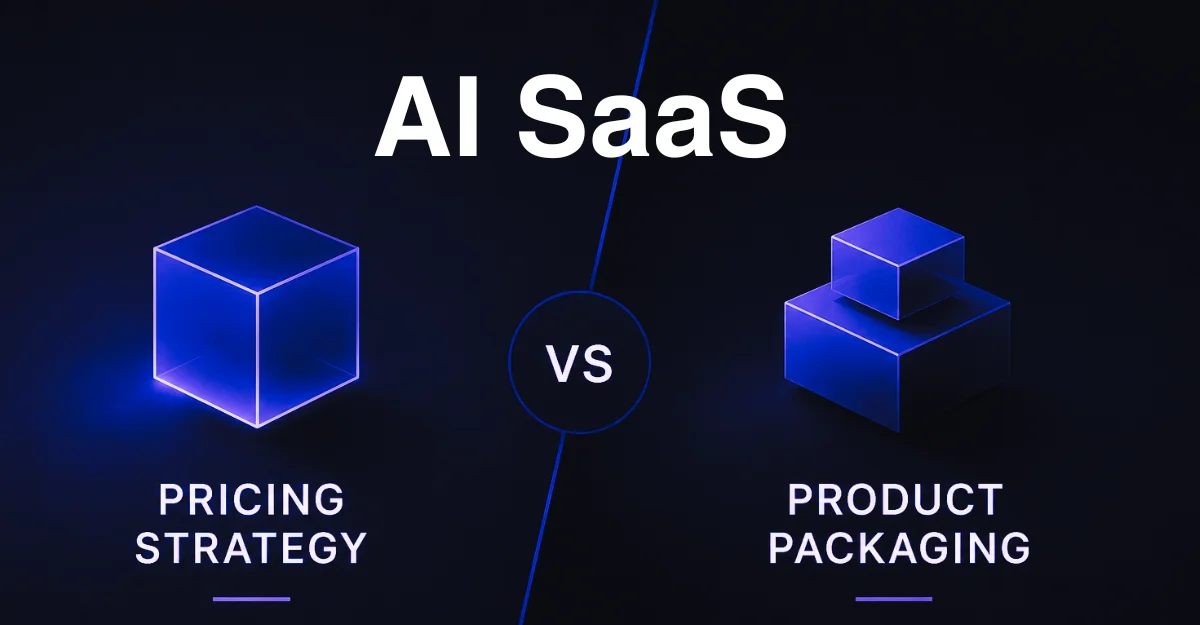 The Difference Between AI Pricing Strategy and AI Product Packaging