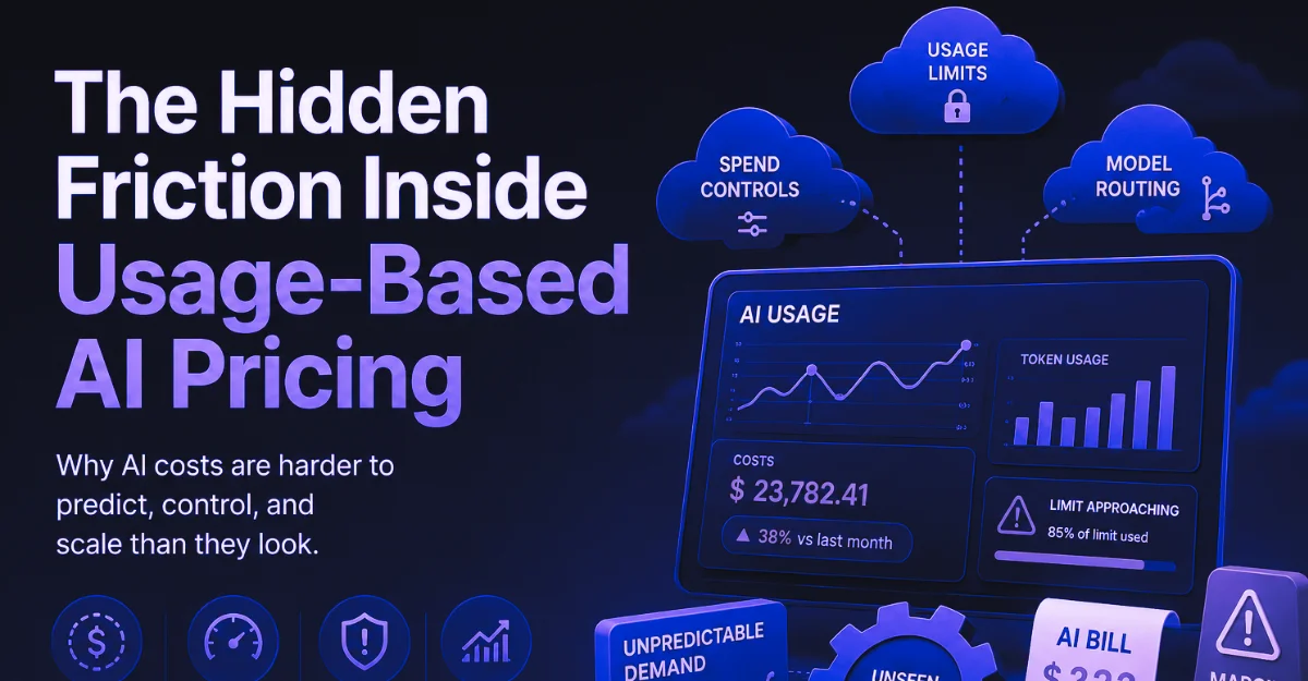The Hidden Friction Inside Usage-Based AI Pricing